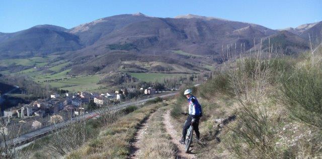 FABRIANO GUBBIO IN MOUNTAIN BIKE