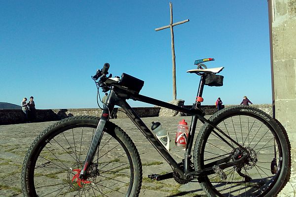 DI QUI PASSO' FRANCESCO - LA VERNA-GUBBIO in MTB / E-BIKE